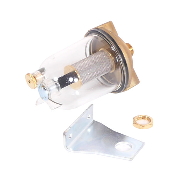 Oil filter for burner