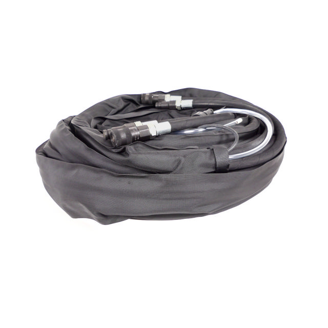 Connecting hose, 15m, FFC, black couplers