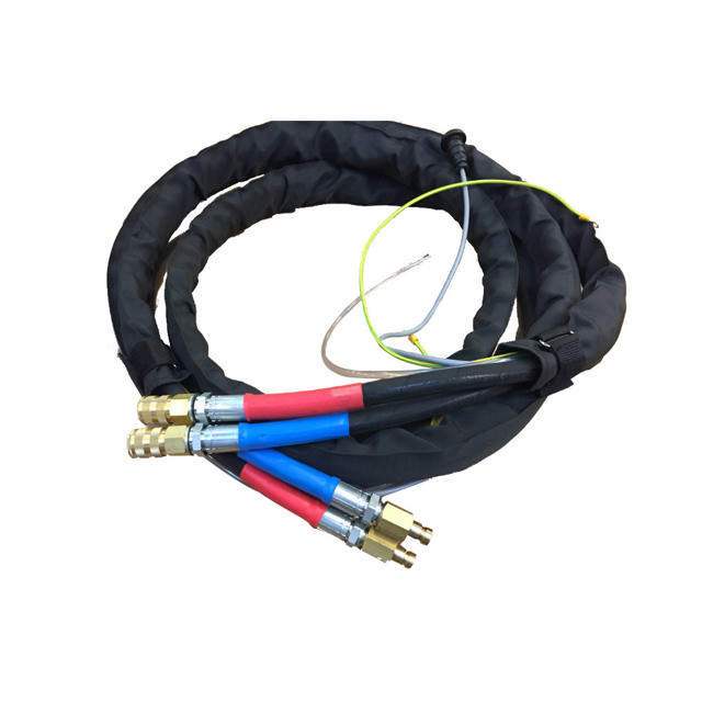 Connecting hose, 5m, brass, Kiloutou