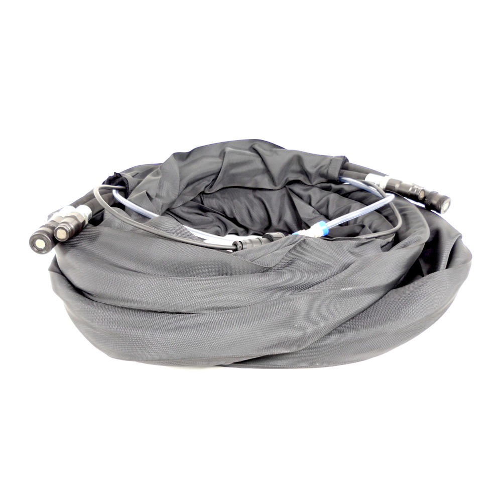 Connecting hose, 10m, FFC, black couplers