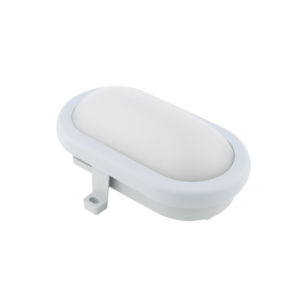 LED Bulkhead lamp 230V, Grey