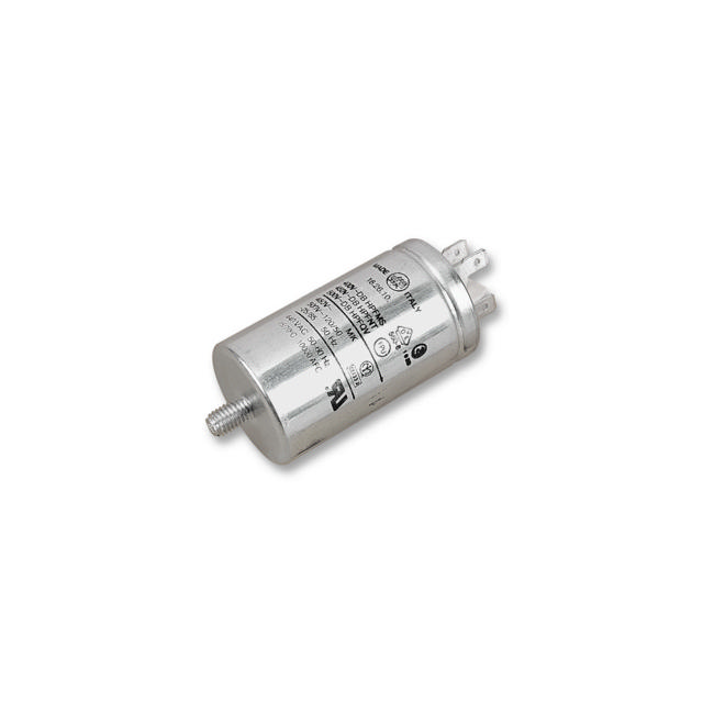 Capacitor, run, 450V, 2µF, 5%, S2, M8x12
