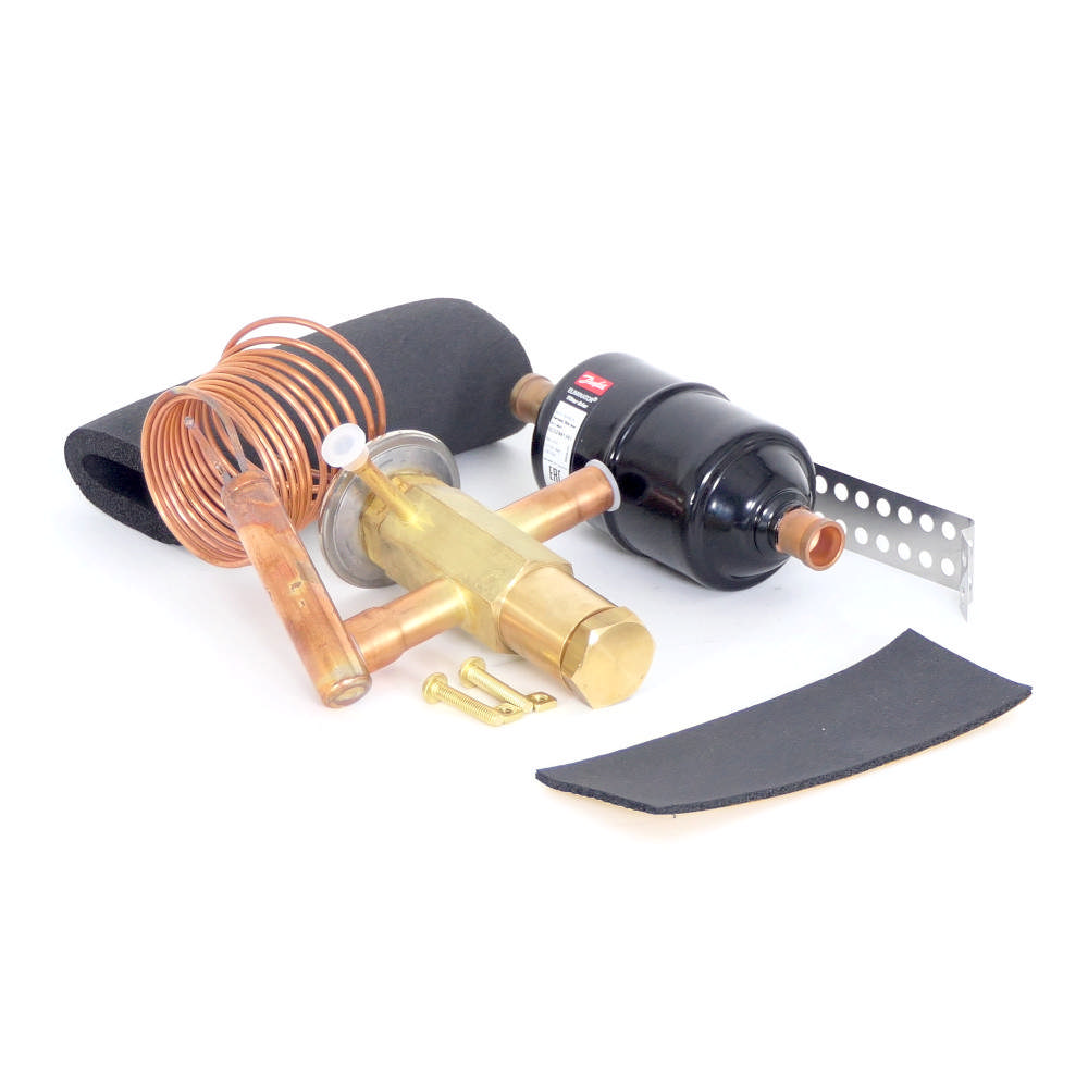 Thermoventil + tørrefilter
