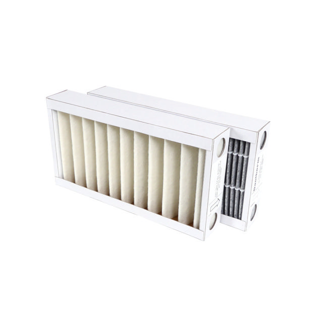 Filter kit, 1x ISO C75% (G4) + 1 x ISO C65% Carbon