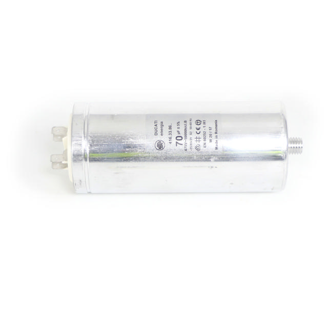 Capacitor,  70uF, 420V, 50/60Hz