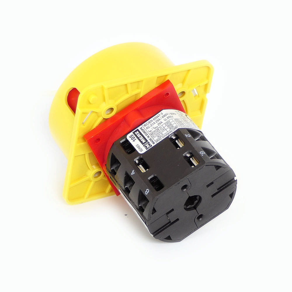 Safety switch, three-way