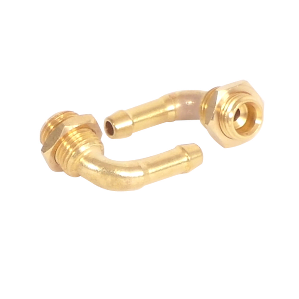 Hose nipple, bend 6 x 1/4