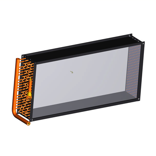 Evaporator coil, Af 5/10 Pos H Eco 1022p2108114025e01 17 Iht.A