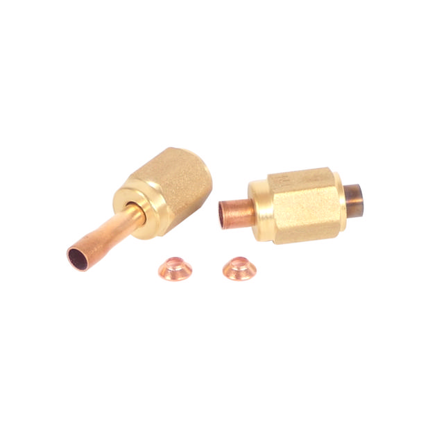 Fitting for copper tubes, soldering adapter 1/4